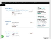 Tablet Screenshot of egypttouroperator.com